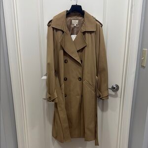 Sezane Tan Trench Coat